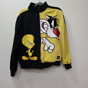 Warner Bros. Looney Tunes Yellow and Black Jacket